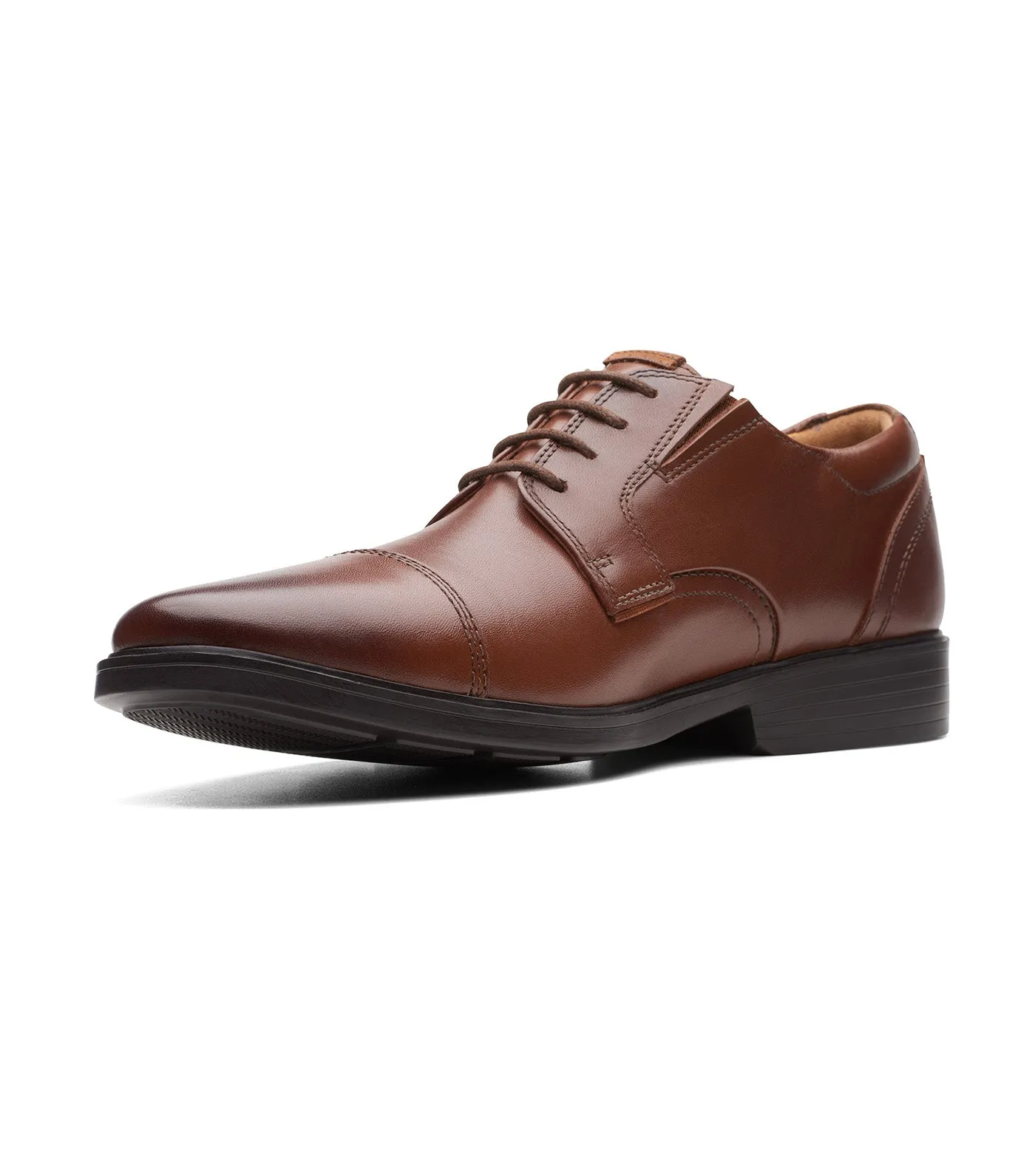 Clarkslite Cap Oxfords Tan