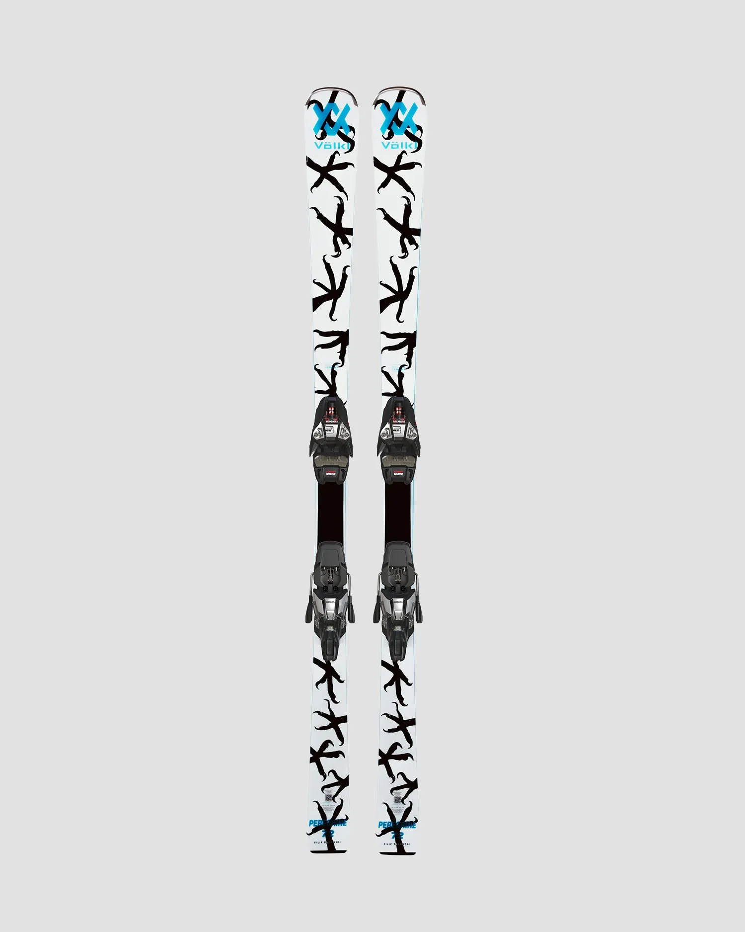 Collector's set of skis Peregrine 72 x FILIP PAGOWSKI with bindings Marker rMotion3 12 GW 6877w1.vb v2411791-nd