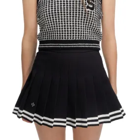 Compass Academy Black Pleated Skirt-