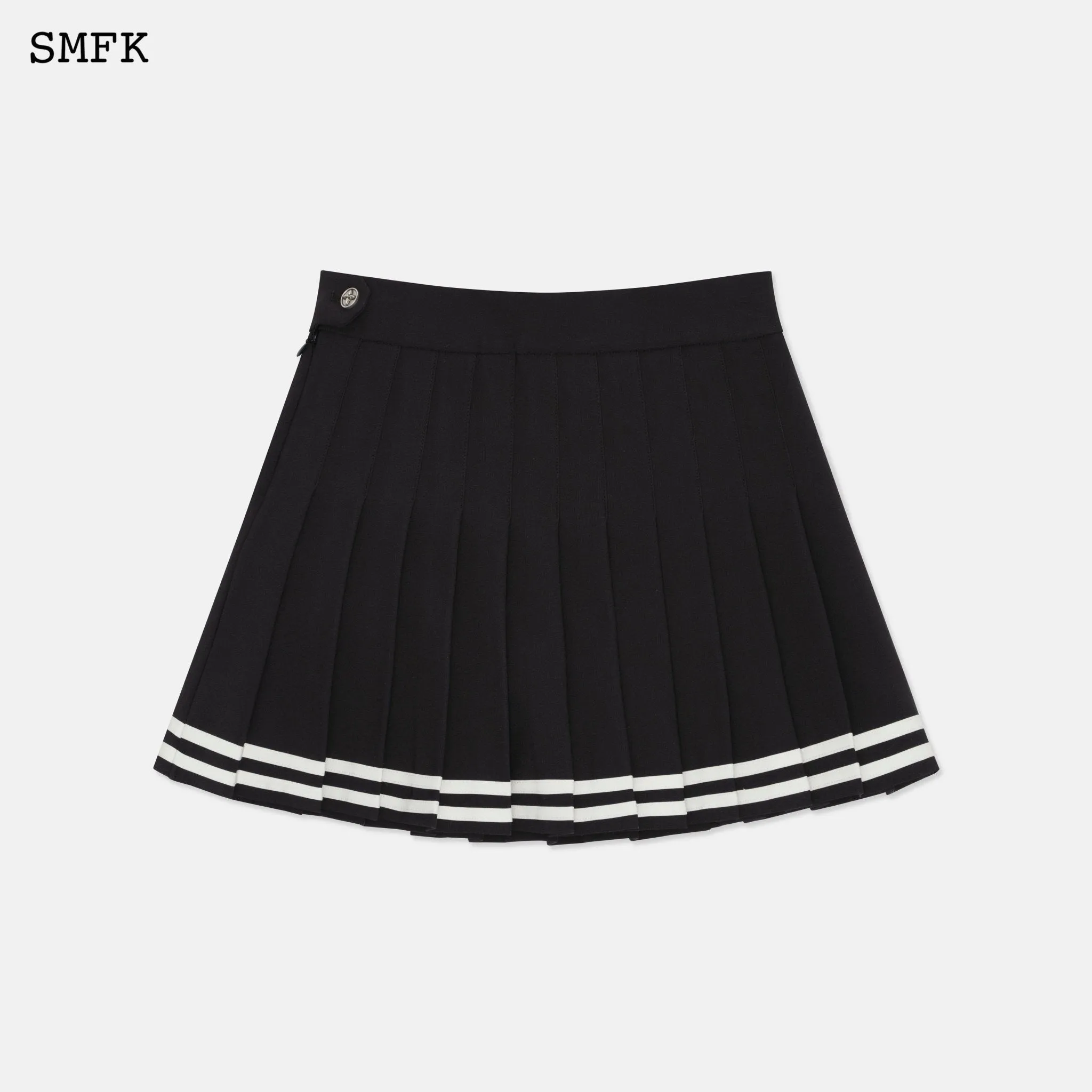 Compass Academy Black Pleated Skirt-