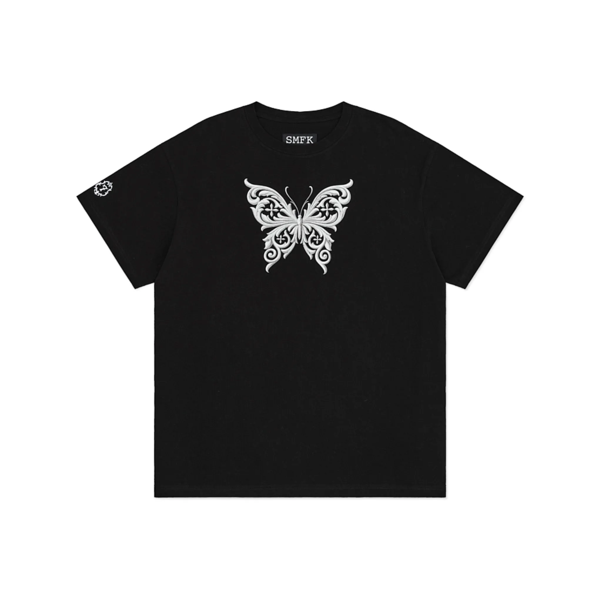 Compass Crested Butterfly Wide-Fitting Tee-