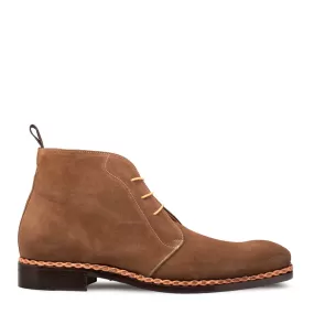 Contrast Suede Desert Boot