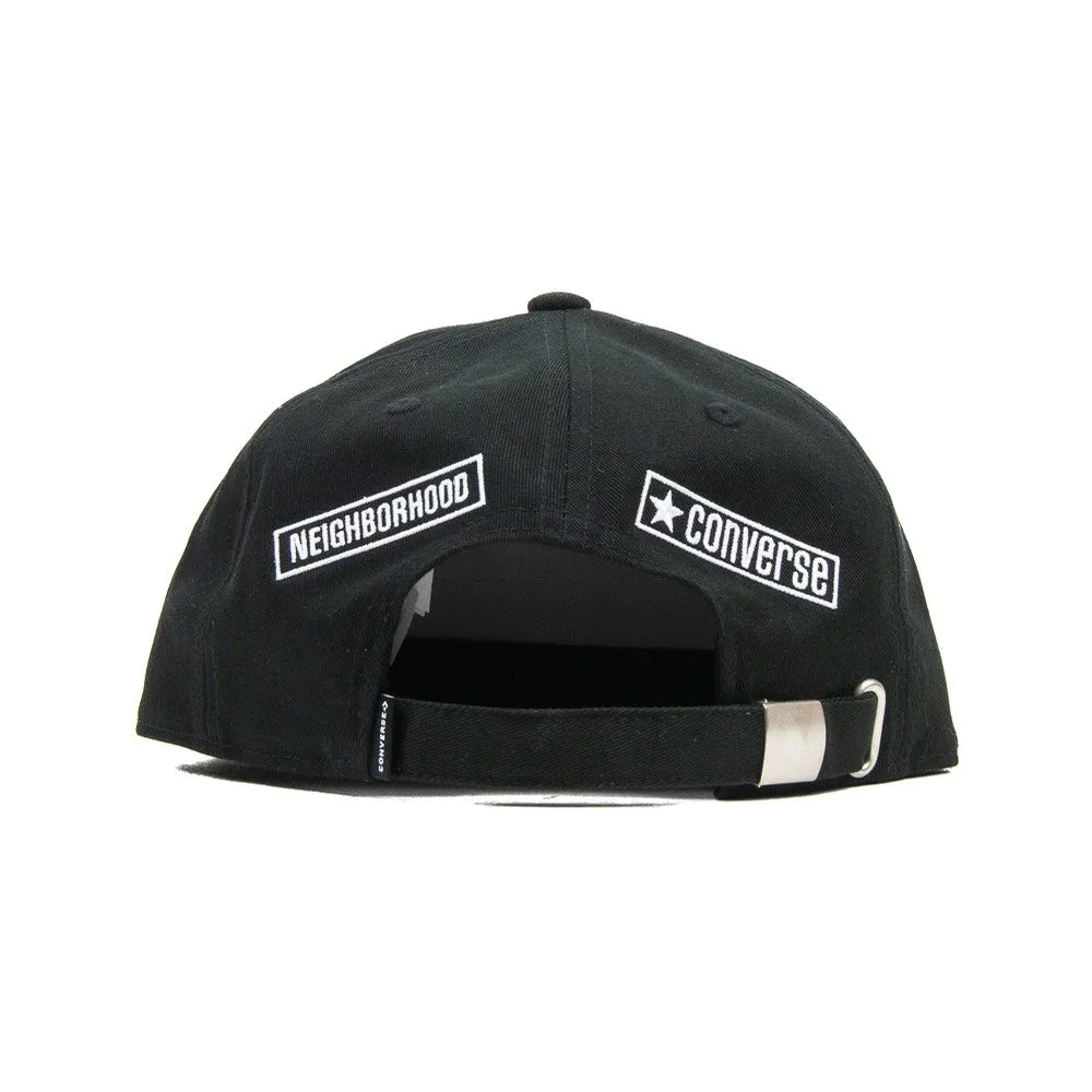 Converse x Neighborhood 6 Pannel Cap (Black)