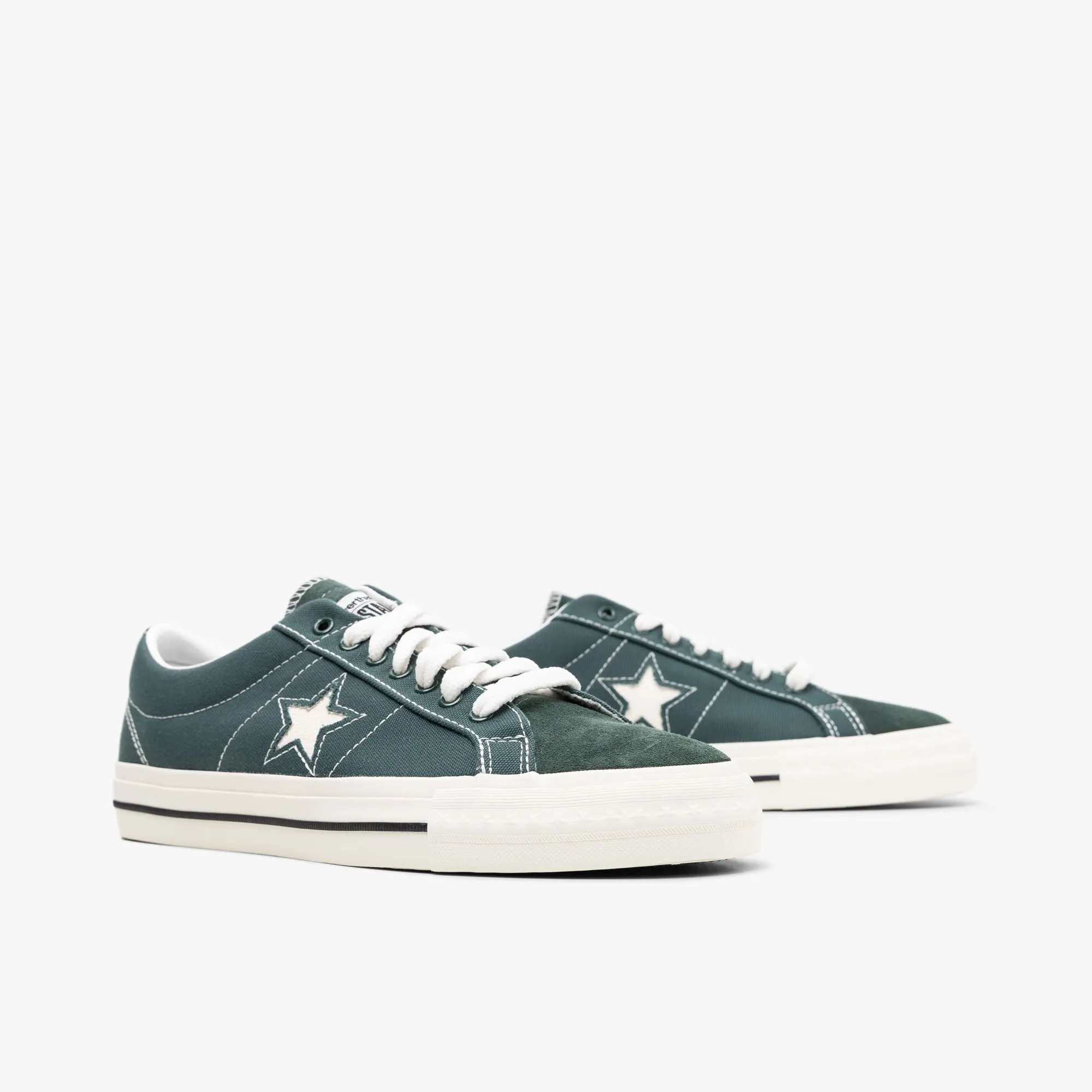 Converse x thisisneverthat One Star Pro Ox Trekking Green / Black - White