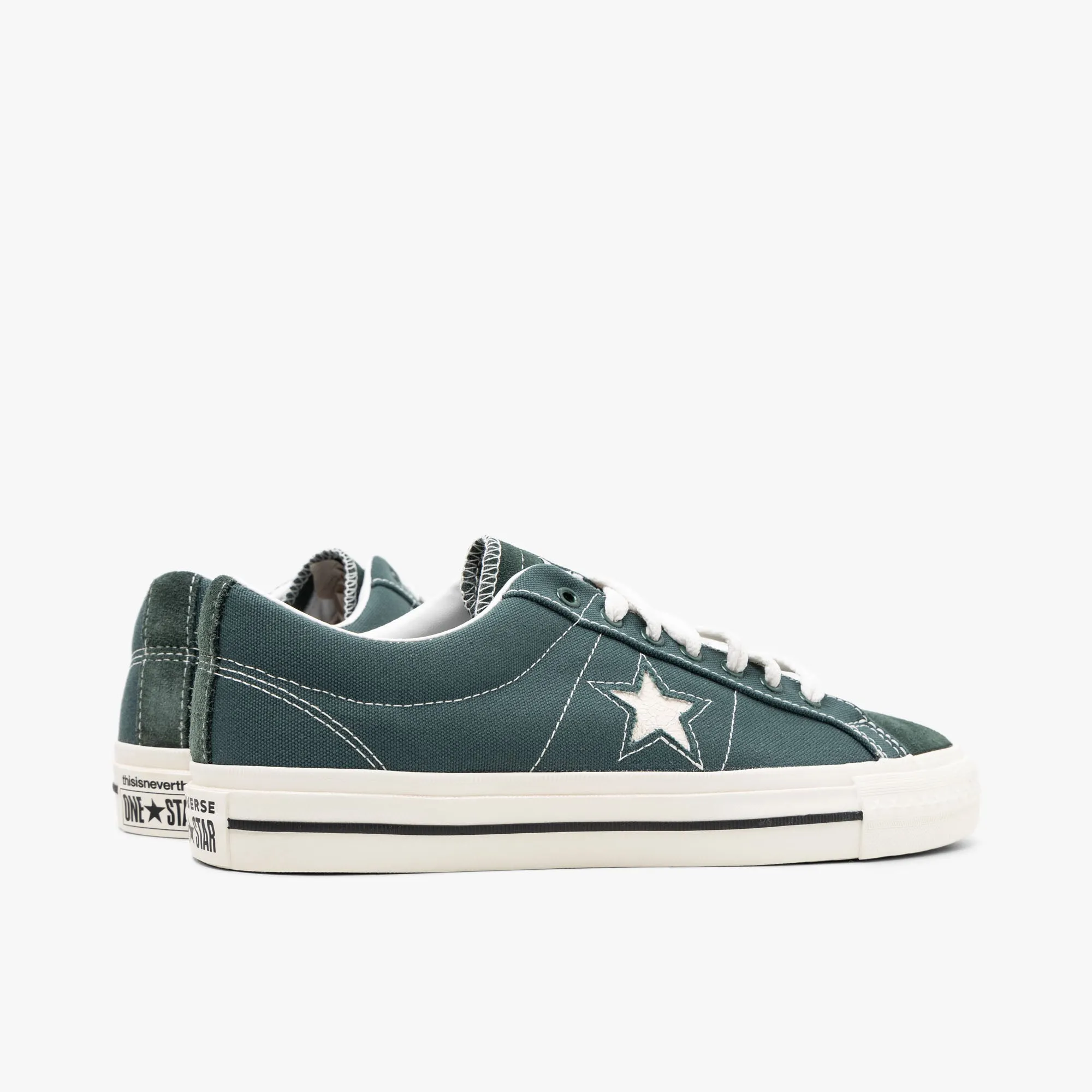 Converse x thisisneverthat One Star Pro Ox Trekking Green / Black - White