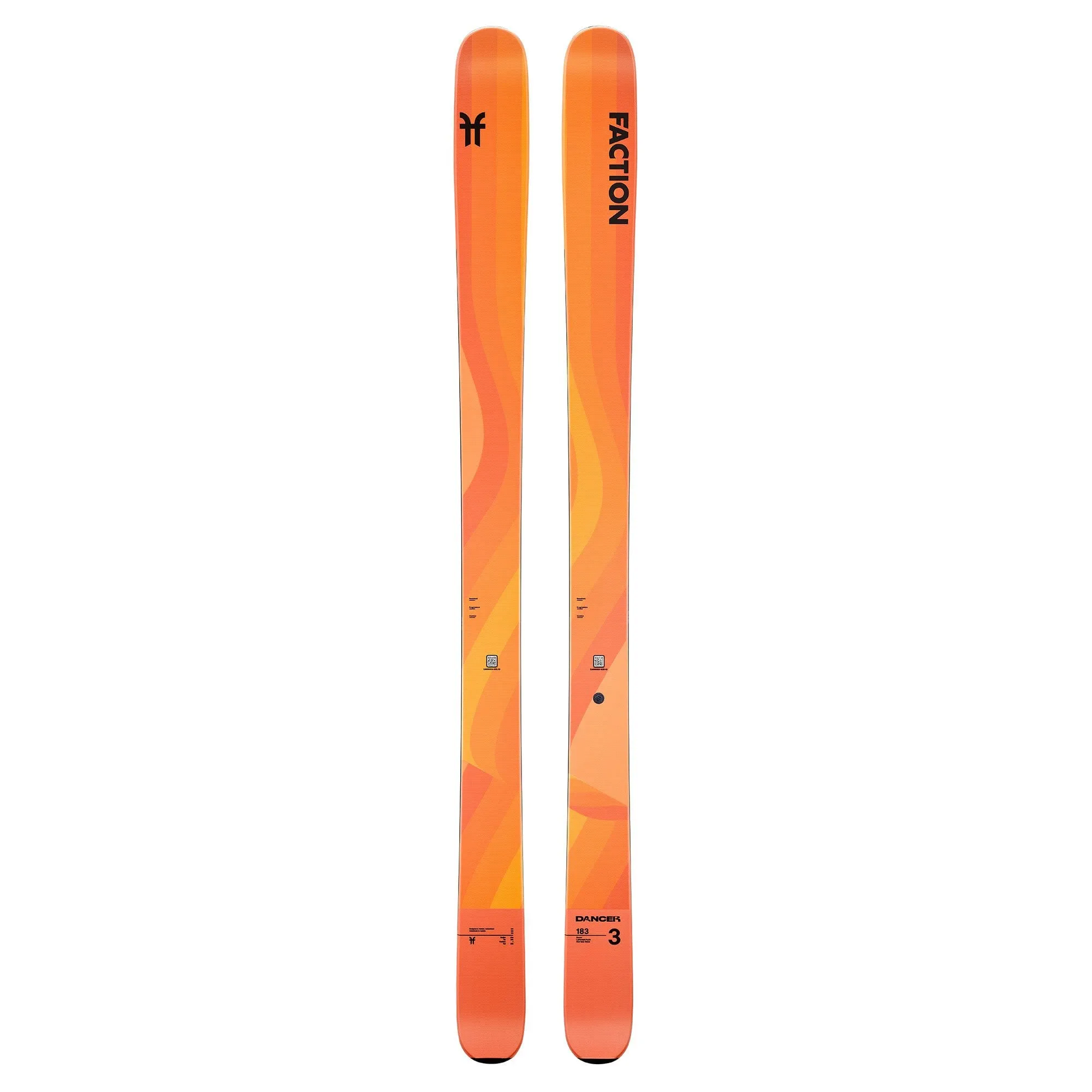 Dancer 3 Orange Skis - 2025