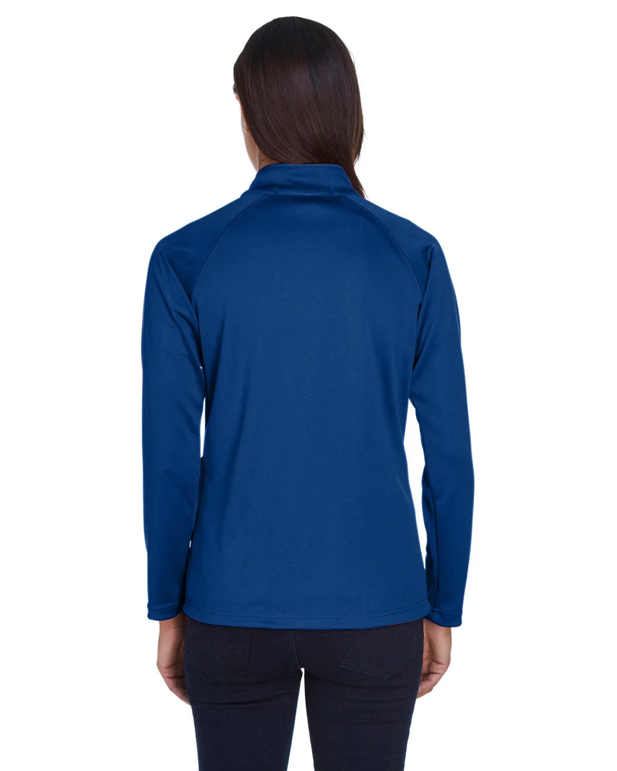 Devon & Jones Ladies Stretch Tech-Shell Compass Quarter-Zip