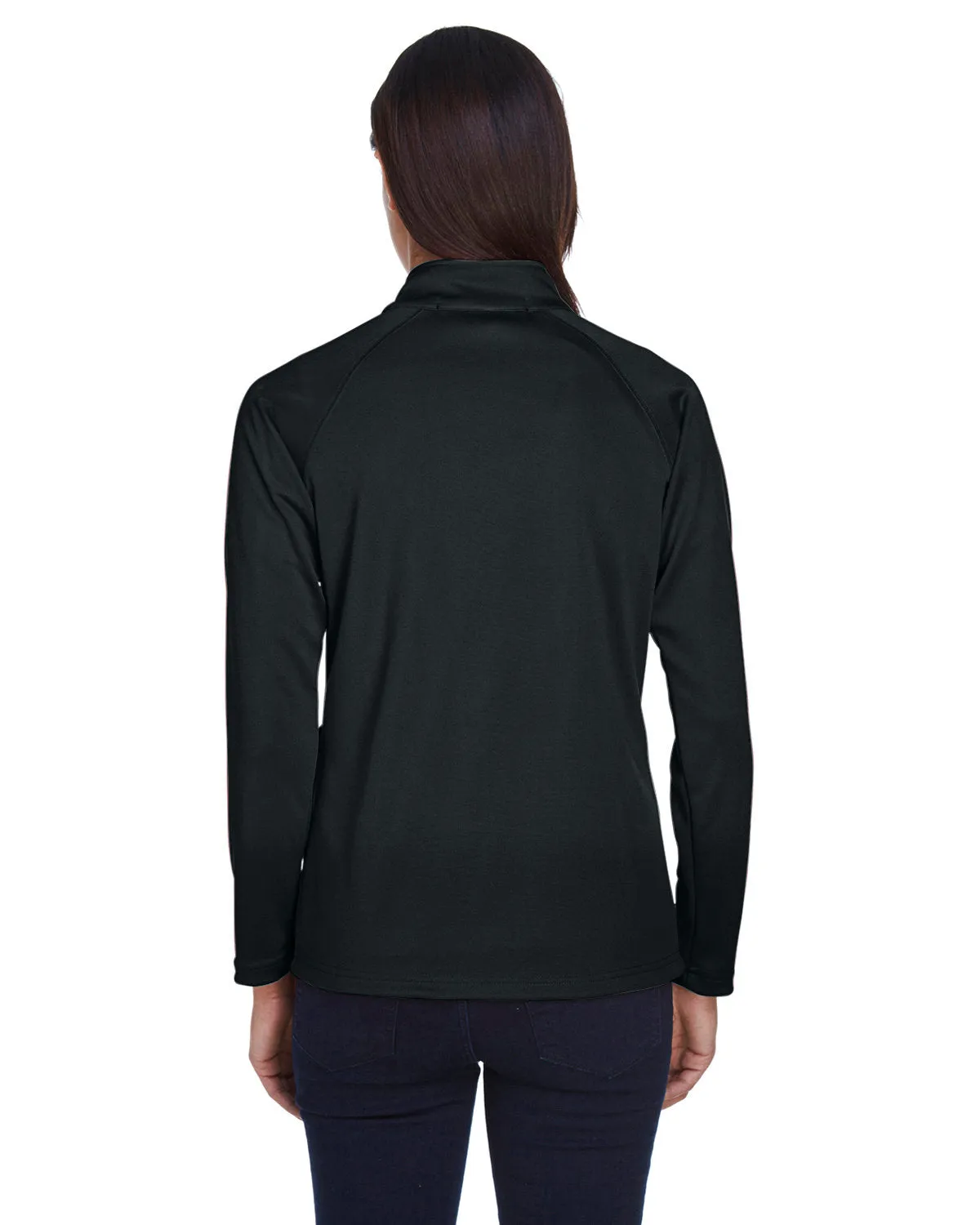 Devon & Jones Ladies Stretch Tech-Shell Compass Quarter-Zip