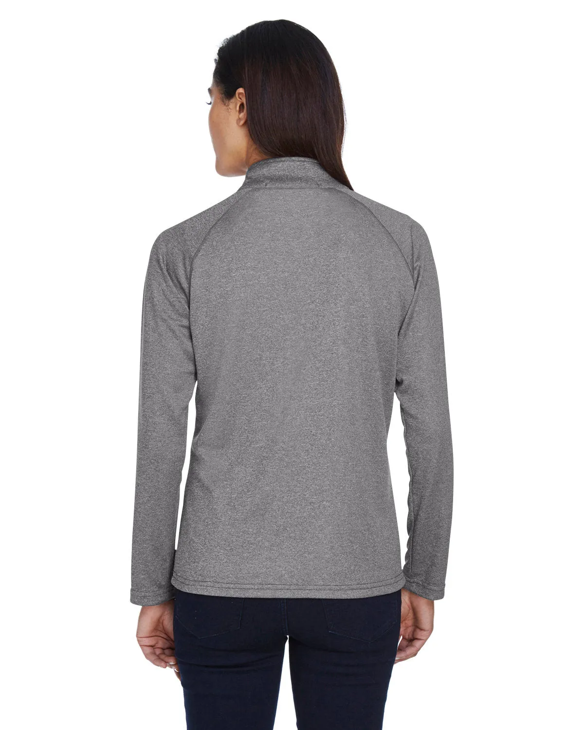 Devon & Jones Ladies Stretch Tech-Shell Compass Quarter-Zip