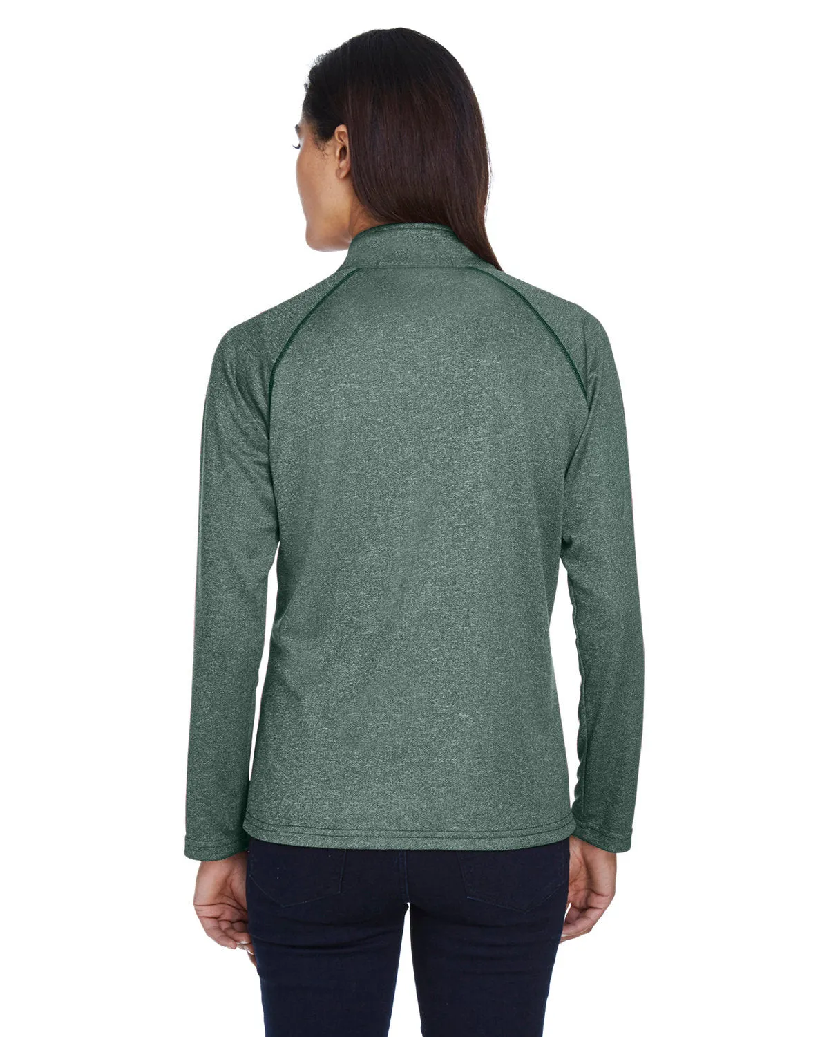 Devon & Jones Ladies Stretch Tech-Shell Compass Quarter-Zip