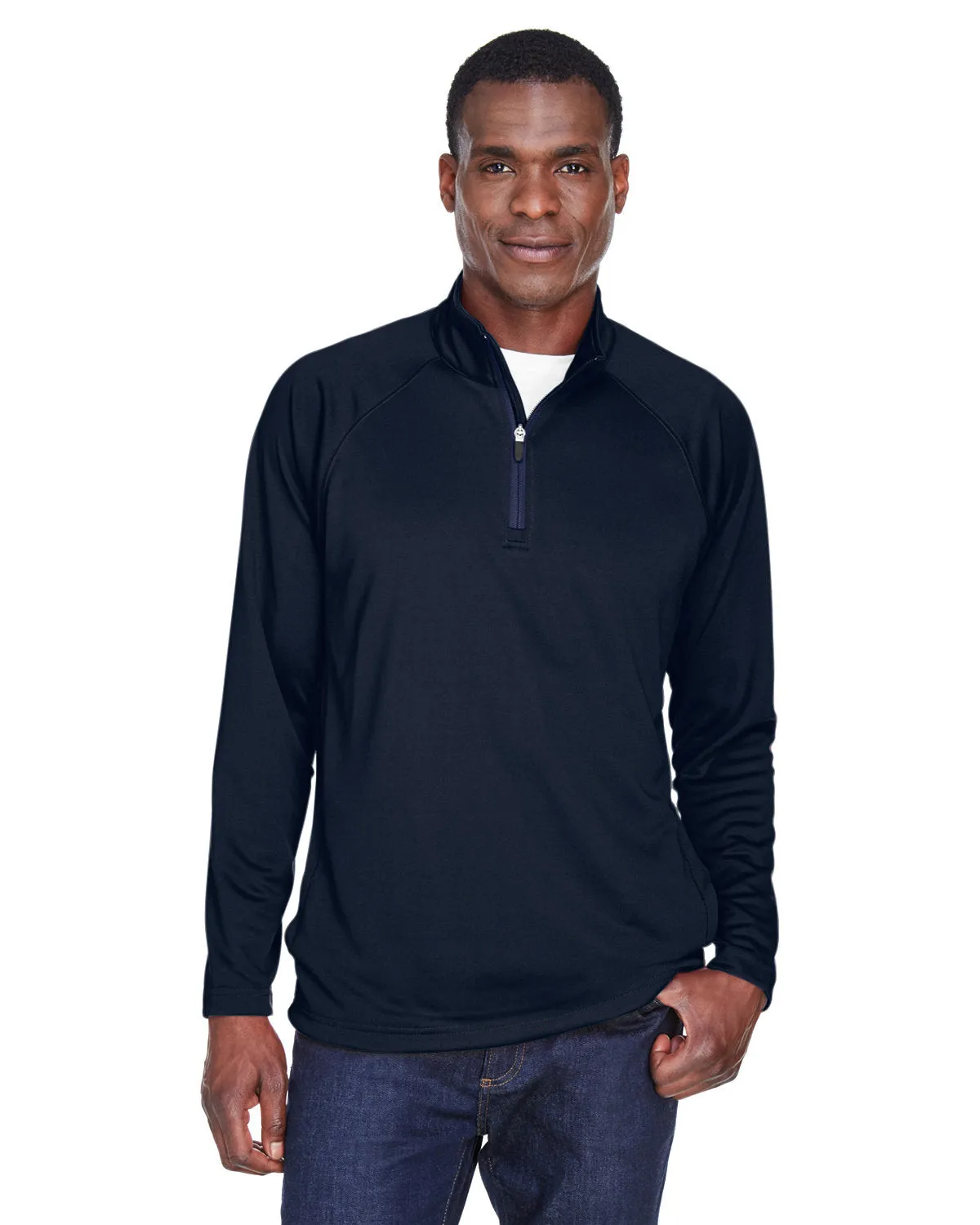 Devon & Jones Stretch Tech-Shell Compass Quarter-Zip