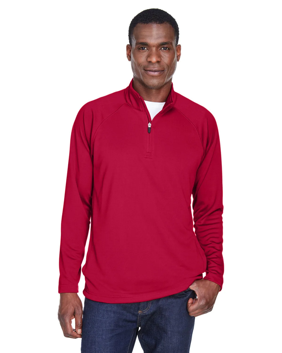 Devon & Jones Stretch Tech-Shell Compass Quarter-Zip