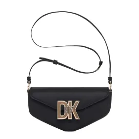 Downtown Crossbody -Black/Gold