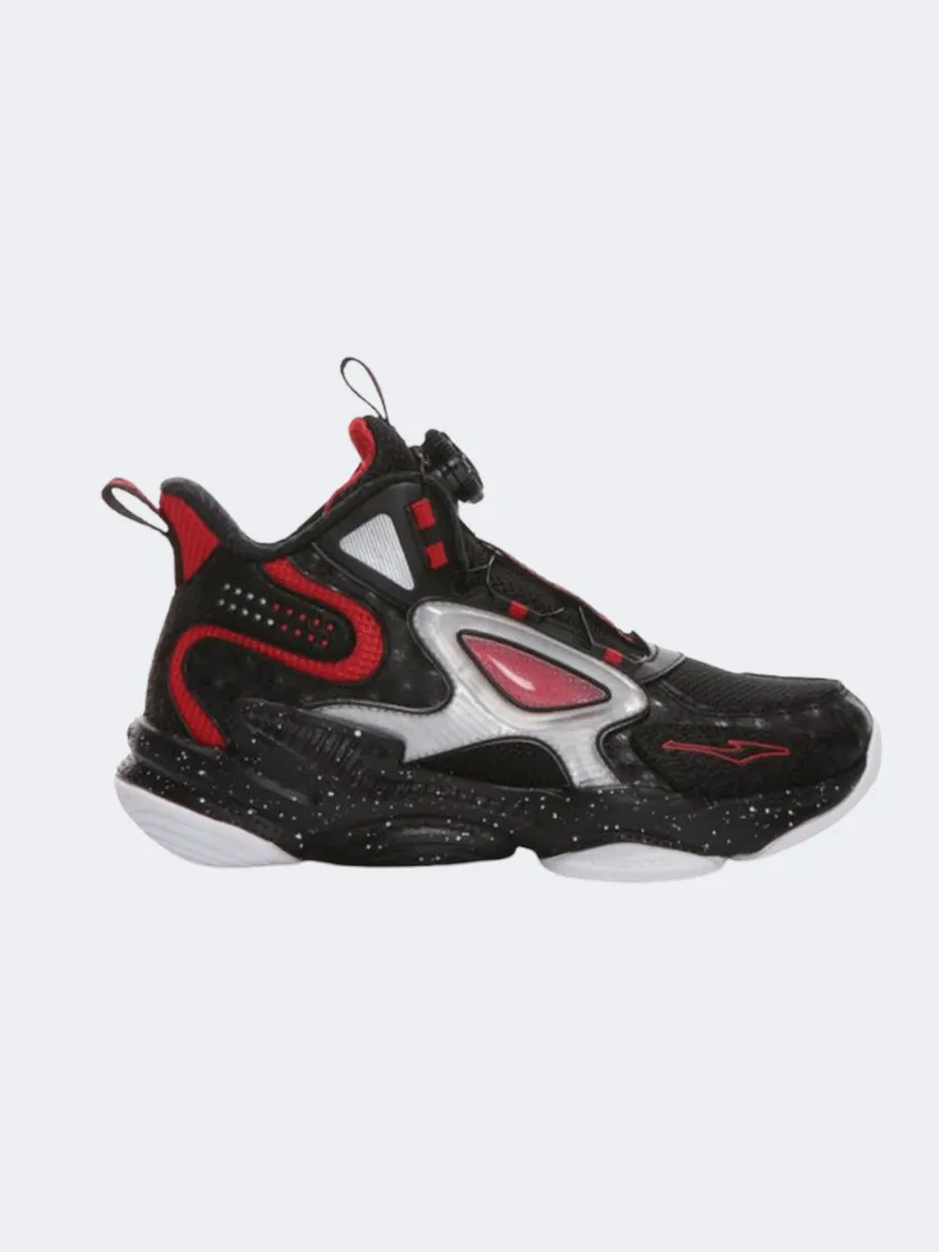 Erke Gs Boys Basketball Shoes Black/Red