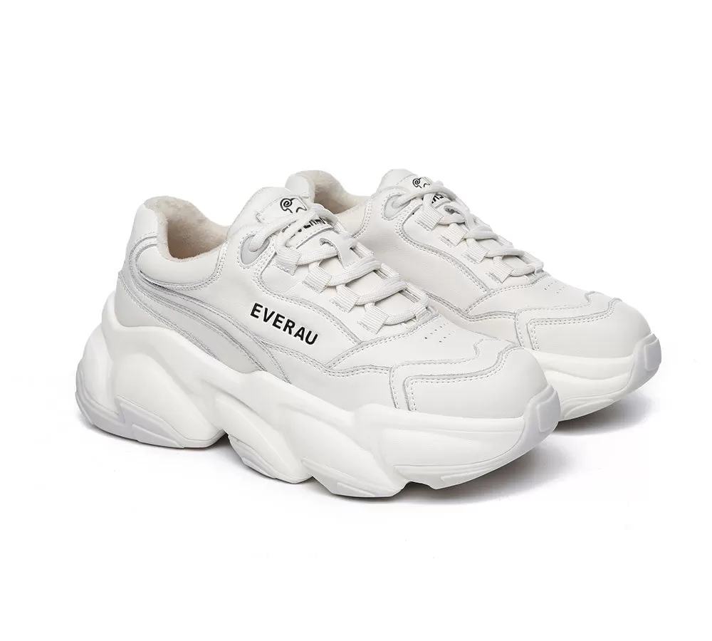 EVERAU Women Chunky Sneakers Panda