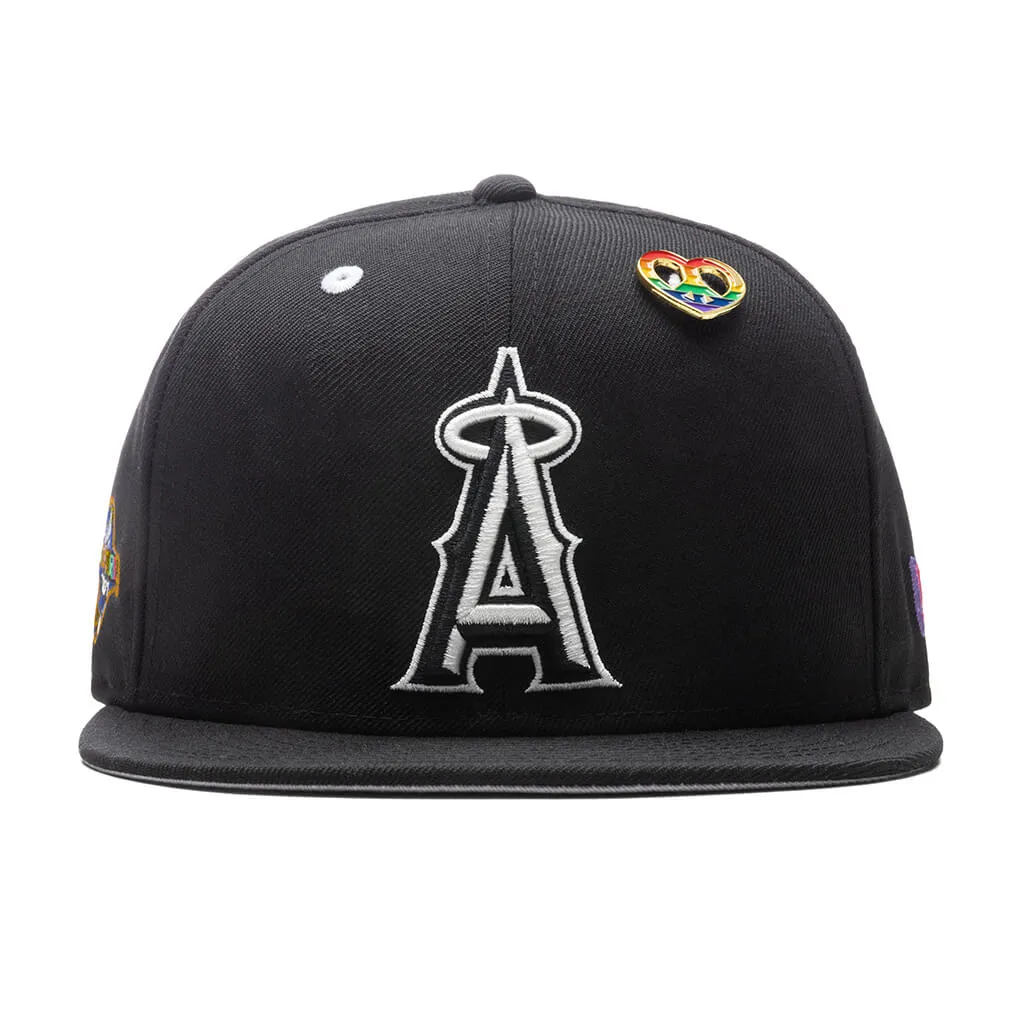 Feature x New Era 'Pride' 59Fifty Fitted - Anaheim Angels