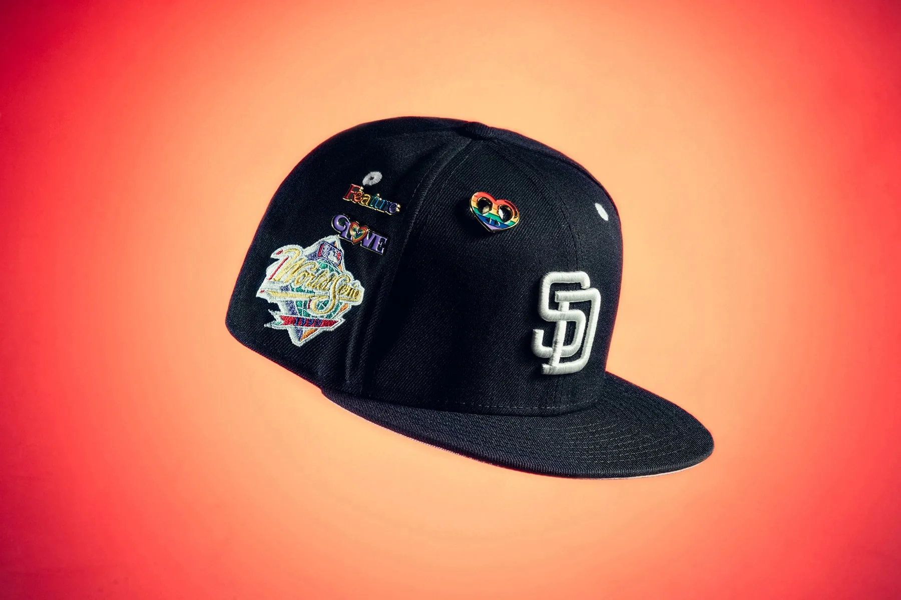 Feature x New Era 'Pride' 59Fifty Fitted - San Diego Padres