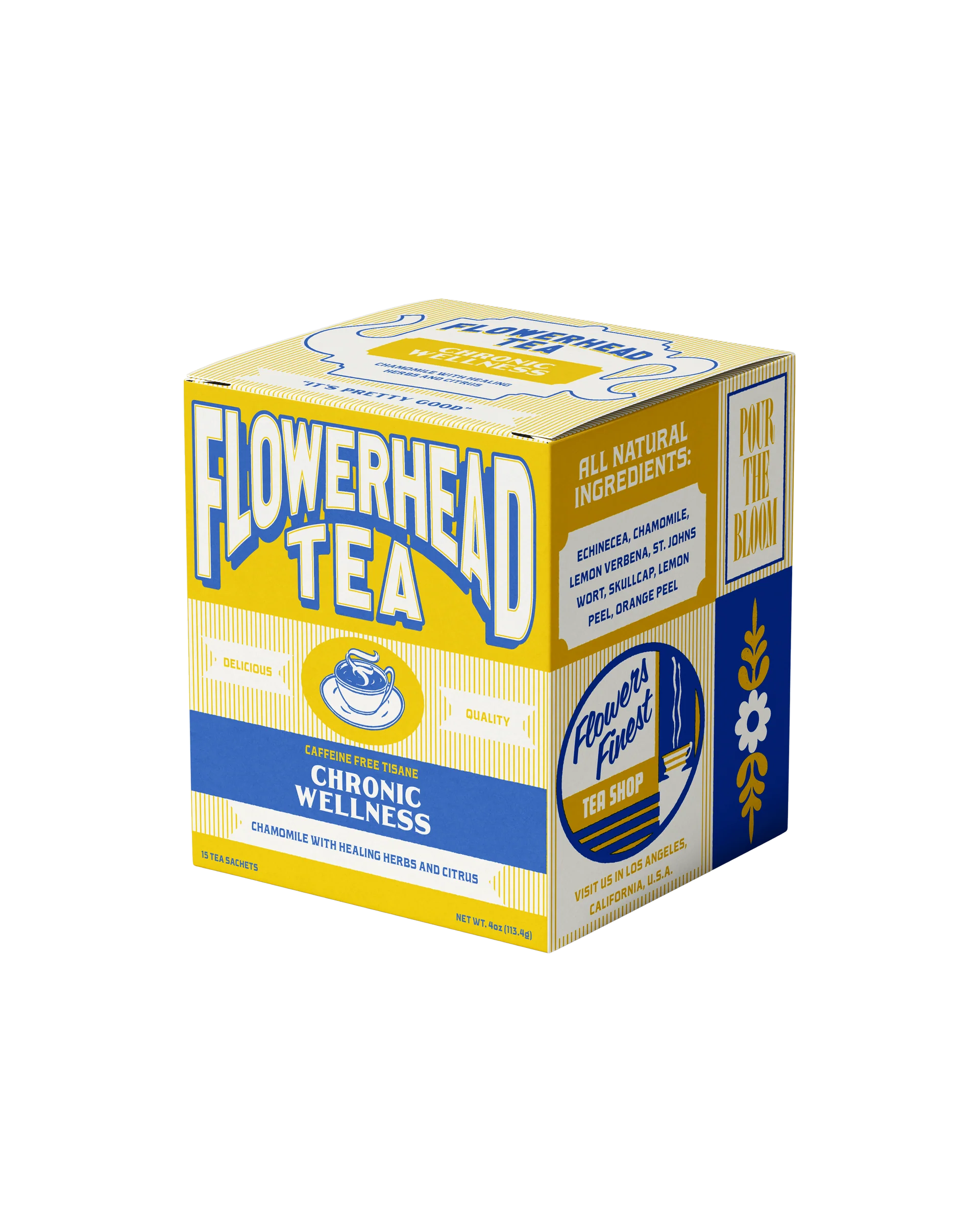 FlowerHead Tea: Chronic Wellness Bags