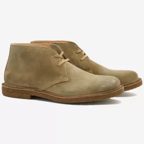 Greenflex Suede Desert Boot - Military Green