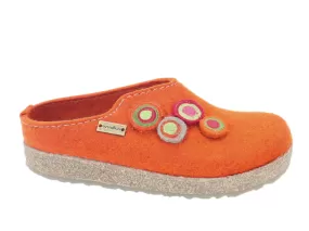 Haflinger Clogs Grizzly Kanon Rost