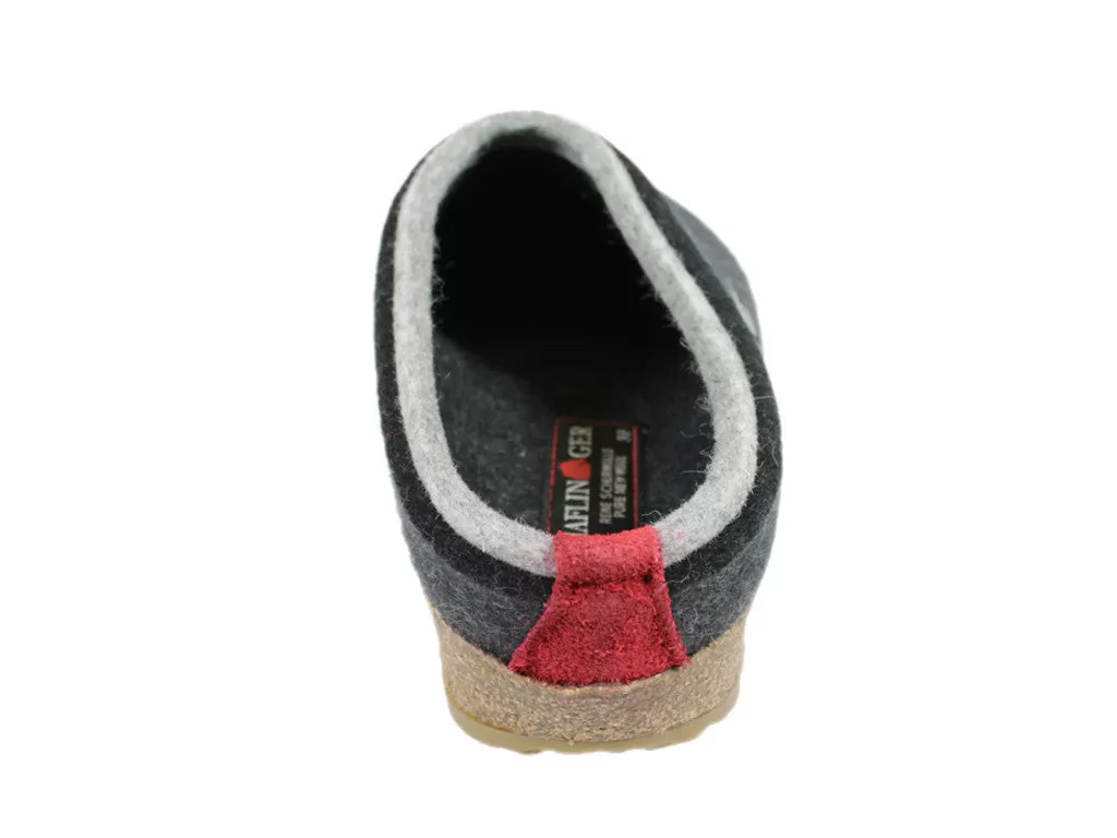 Haflinger Clogs Grizzly Kris Graphite