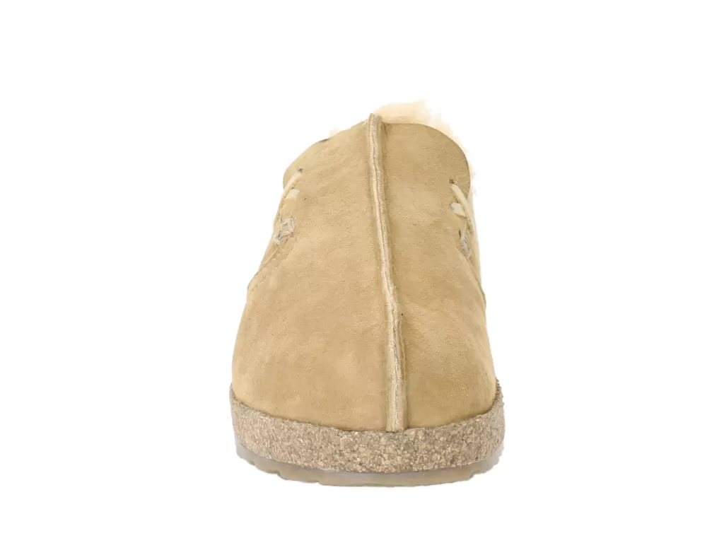 Haflinger Clogs Sheepskin Saskatchewan Beige