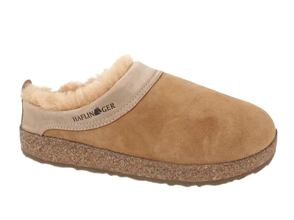 Haflinger Clogs Sheepskin Snowbird Natural