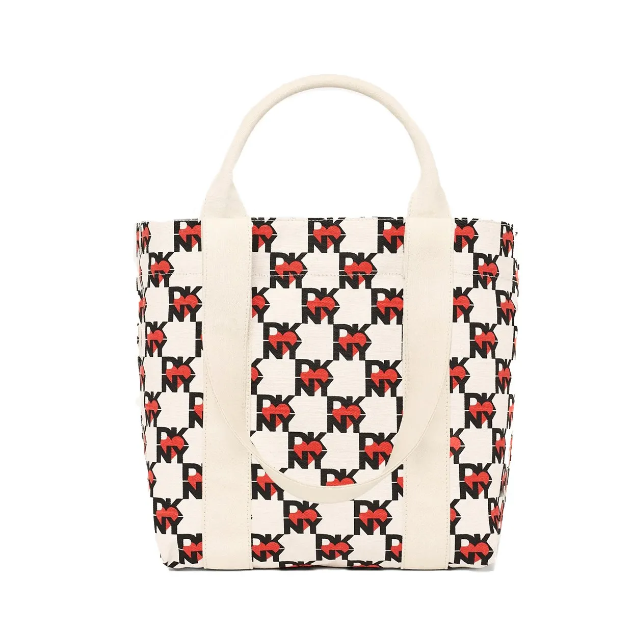 Heart Of NY Medium Tote -Red Multi