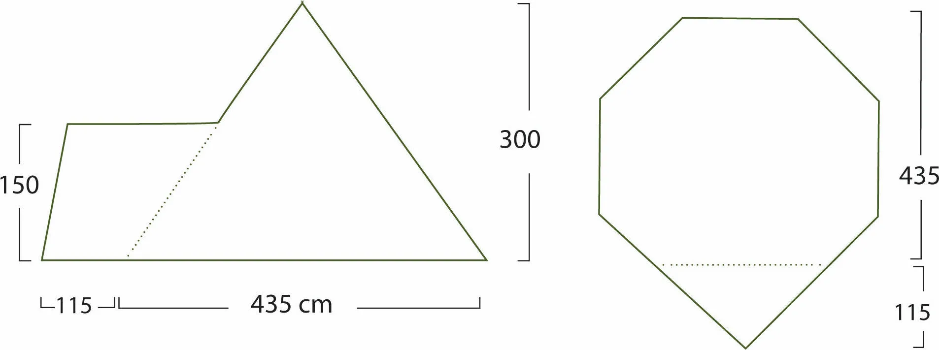 Helsport Varanger 8-10 Camp Outer Tent Incl. Pole Green | Buy Helsport Varanger 8-10 Camp Outer Tent Incl. Pole Green here | Out