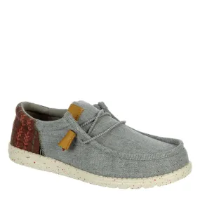 HEYDUDE  MENS WALLY SLIP ON SNEAKER