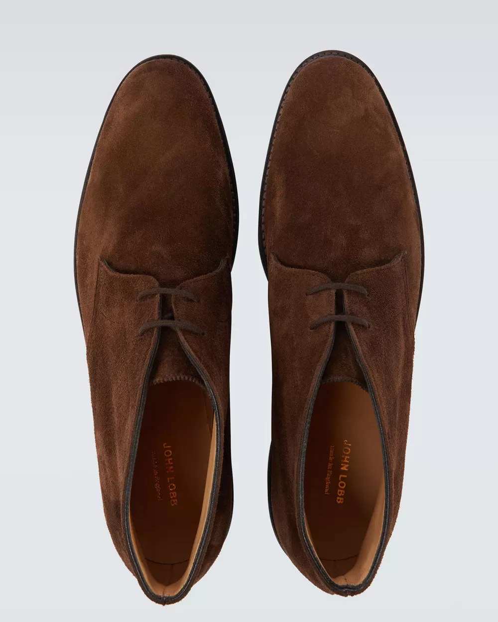 Heywood Suede Desert Boot in Dark Brown