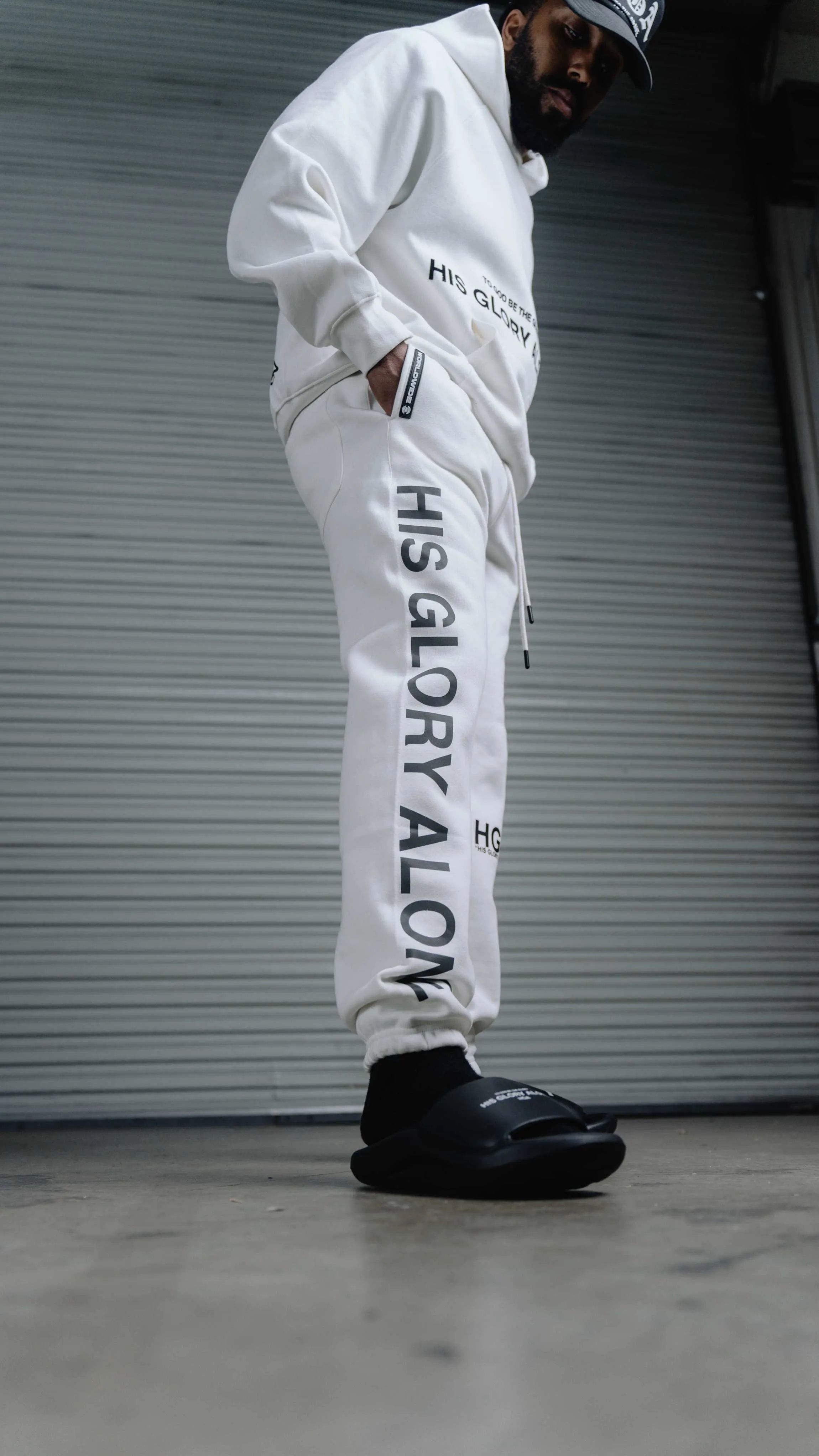 HGA Comfort Sweatpants (White)