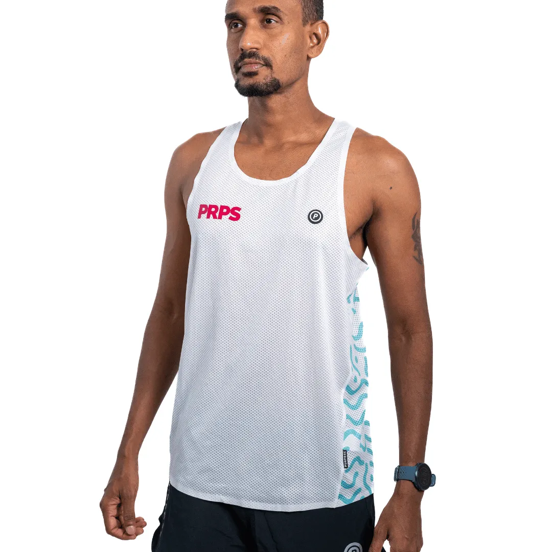 Hypermesh PRO Running Singlet (Arctic White)