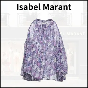 ISABEL MARANT ETOILE  |Flower Patterns Casual Style Sleeveless Long Sleeves