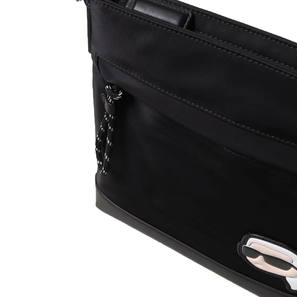 Karl Ikonik Fat Crossbody -Black