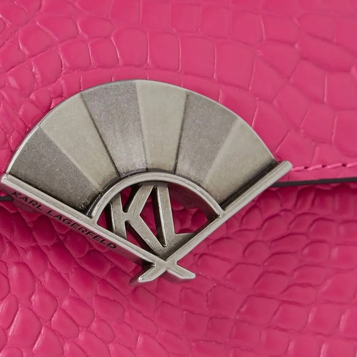 Karl Nano Archive Fan Bag -Pink