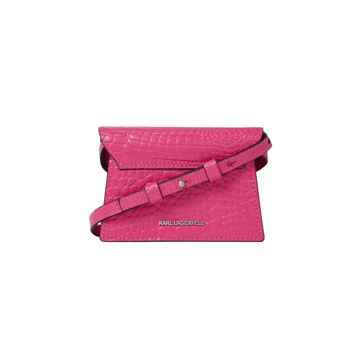 Karl Nano Archive Fan Bag -Pink