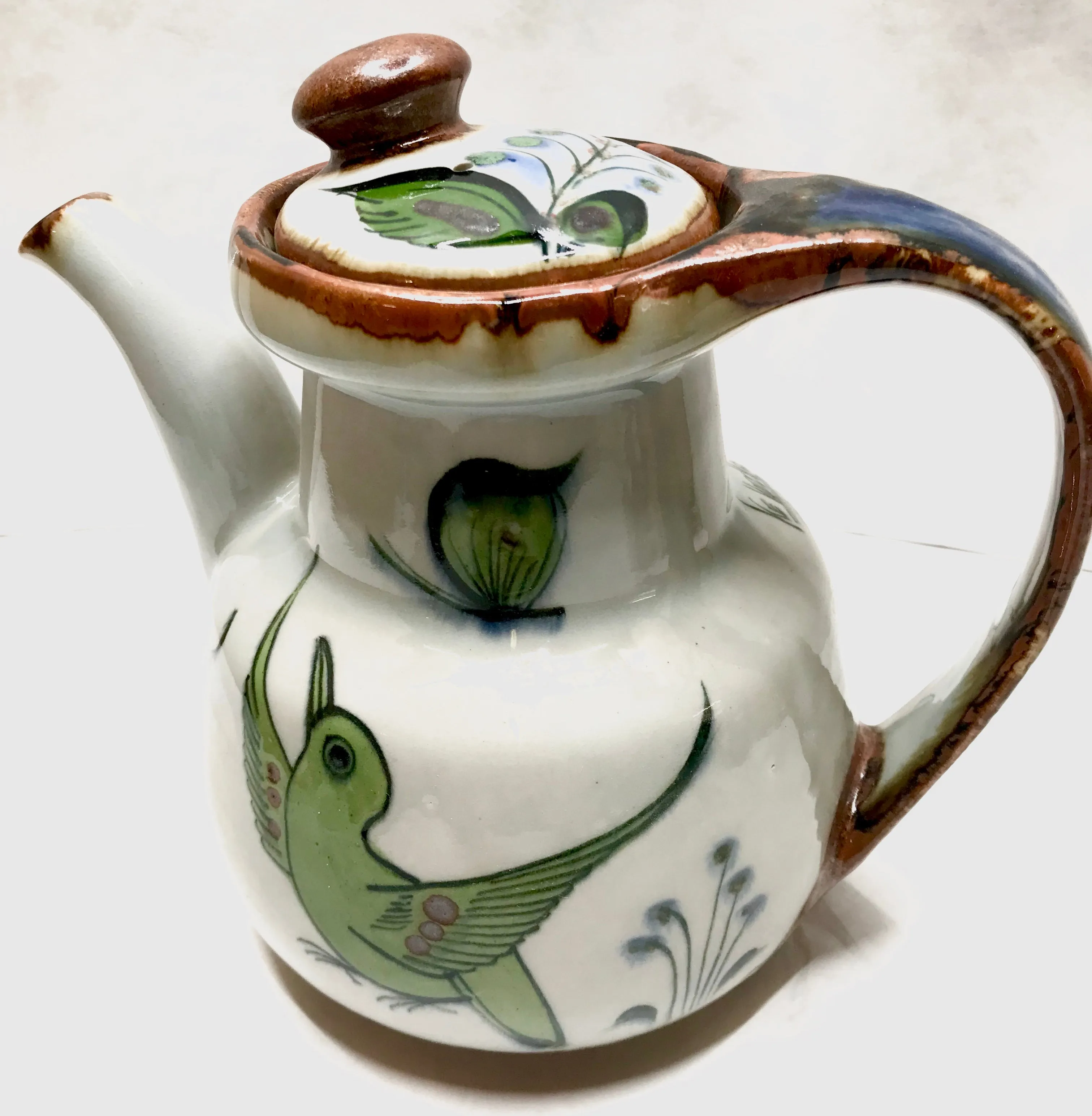 Ken Edwards Pottery Extra Large Teapot in lead free stoneware (KE.V45)