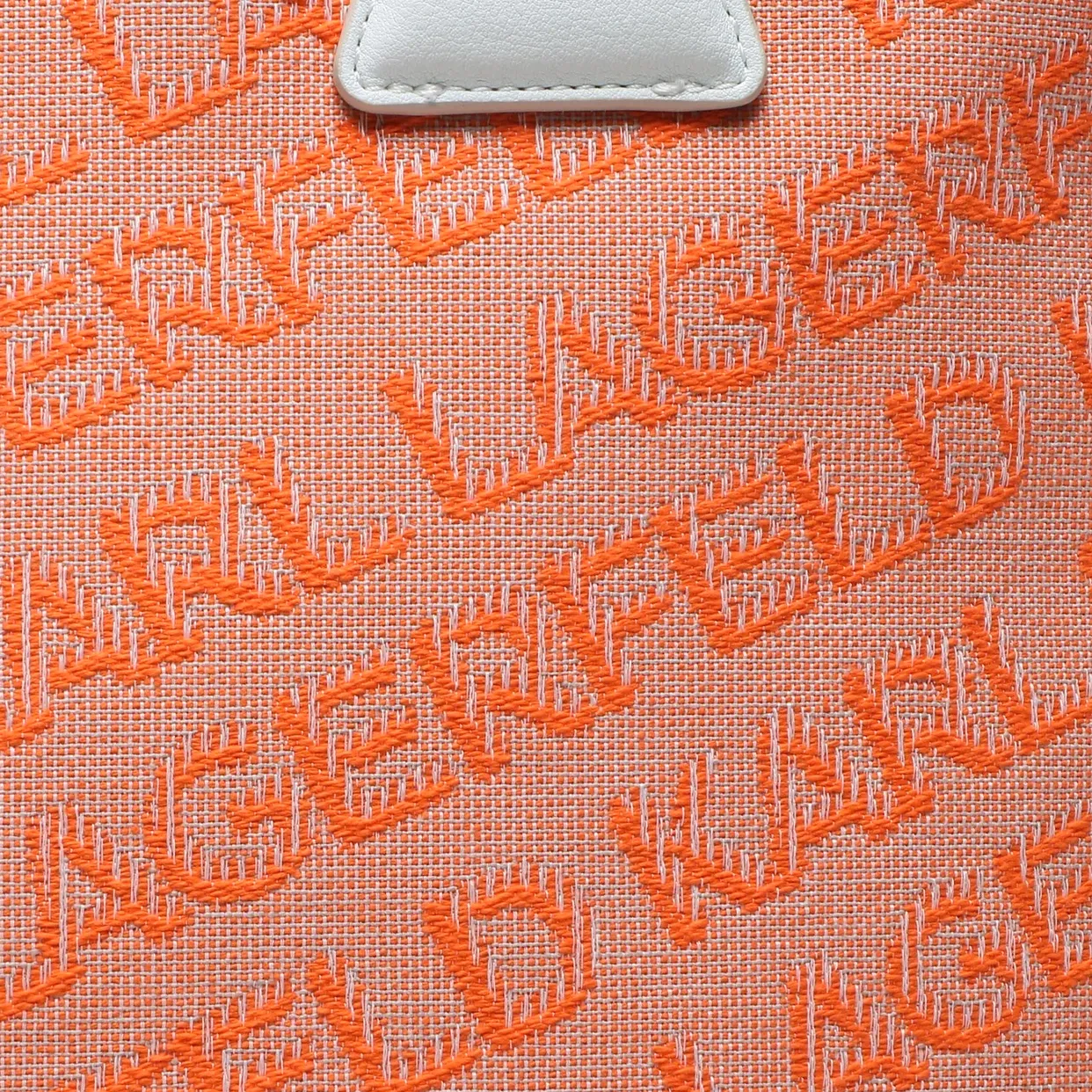 K/Essential Jaquared Tote Bag -Orange