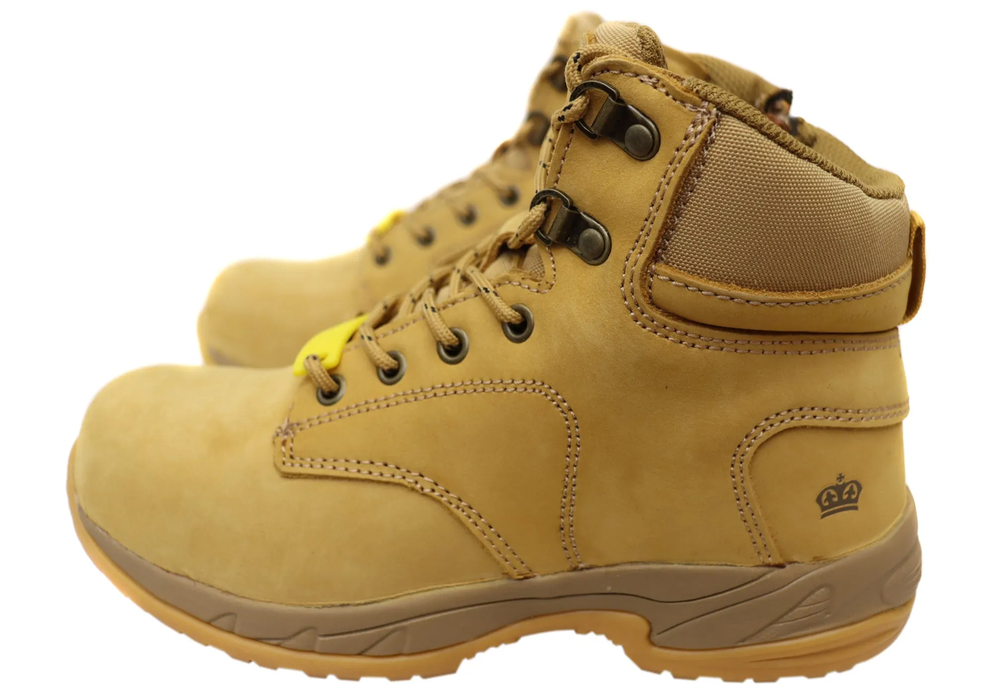 King Gee Womens Tradie Zip Wheat Work Boots