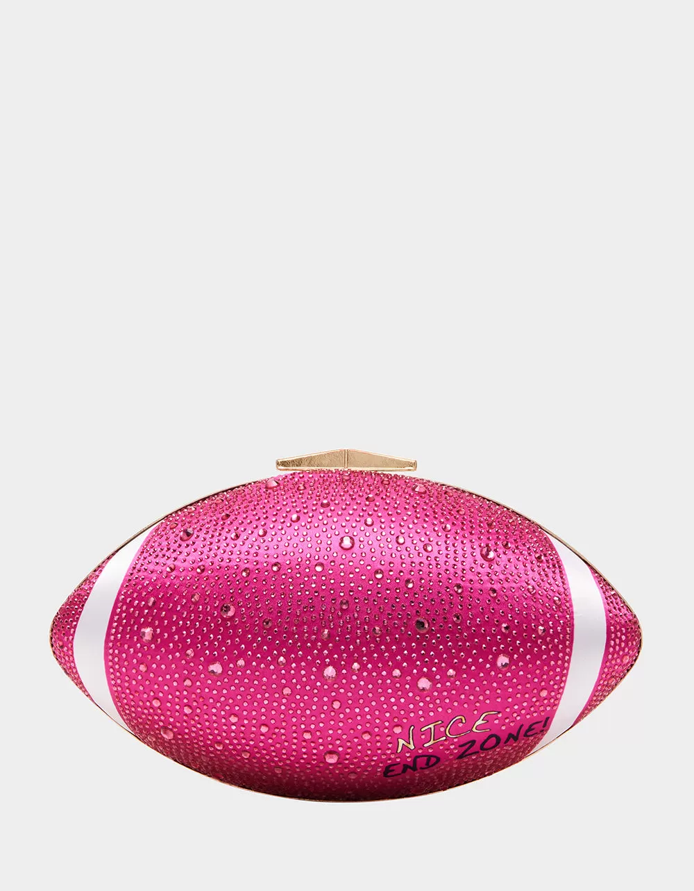 KITSCH END ZONE CLUTCH PINK