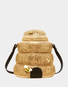 KITSCH QUEEN BEE CROSSBODY GOLD