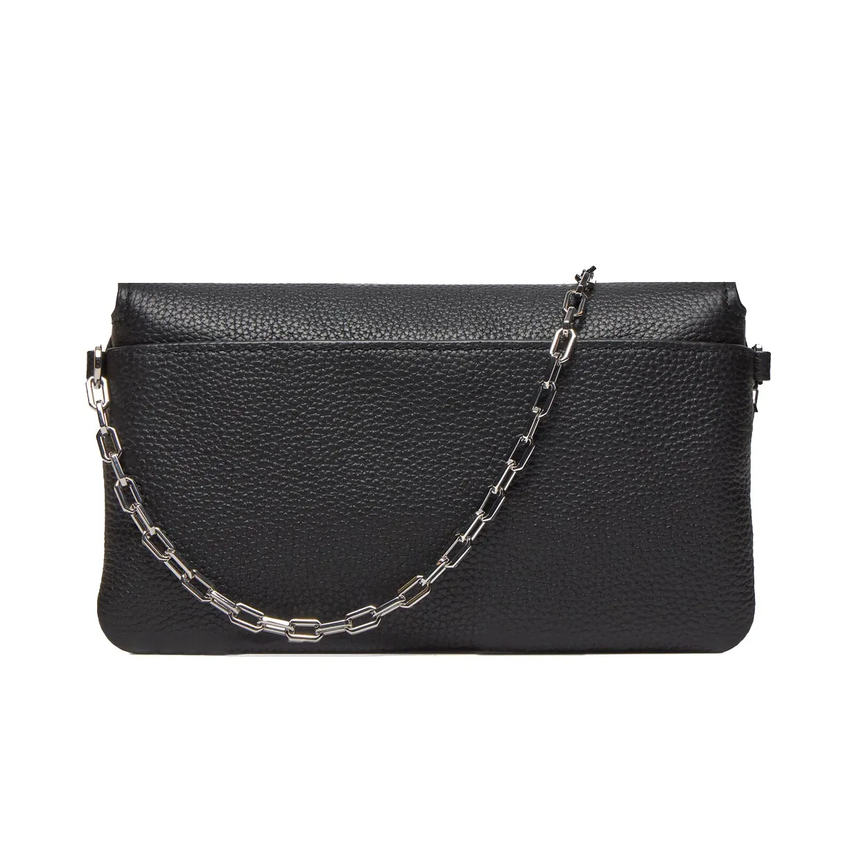 K/Seven Mini Grainy-Leather Crossbody Bag -Black