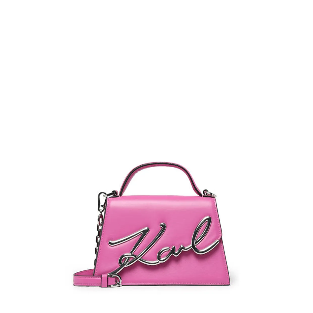 K/Signature Small Crossbody Bag -Lotus Pink