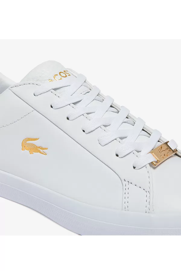 Lacoste Women Gold Logo Low Sneakers Black