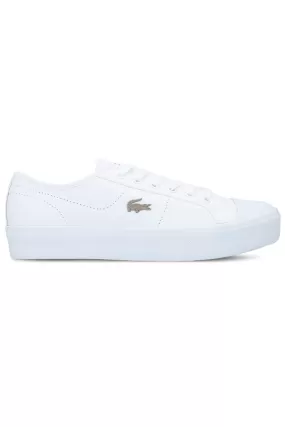 Lacoste Women Gold Logo Sneakers White