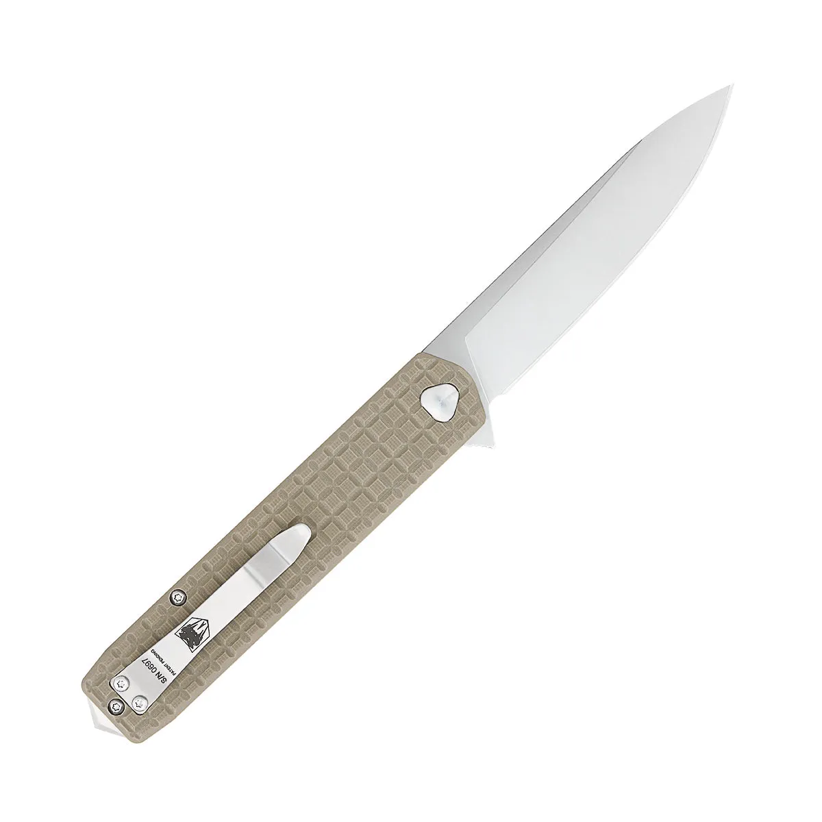 Large Cayden Tan Drop Not Serrated