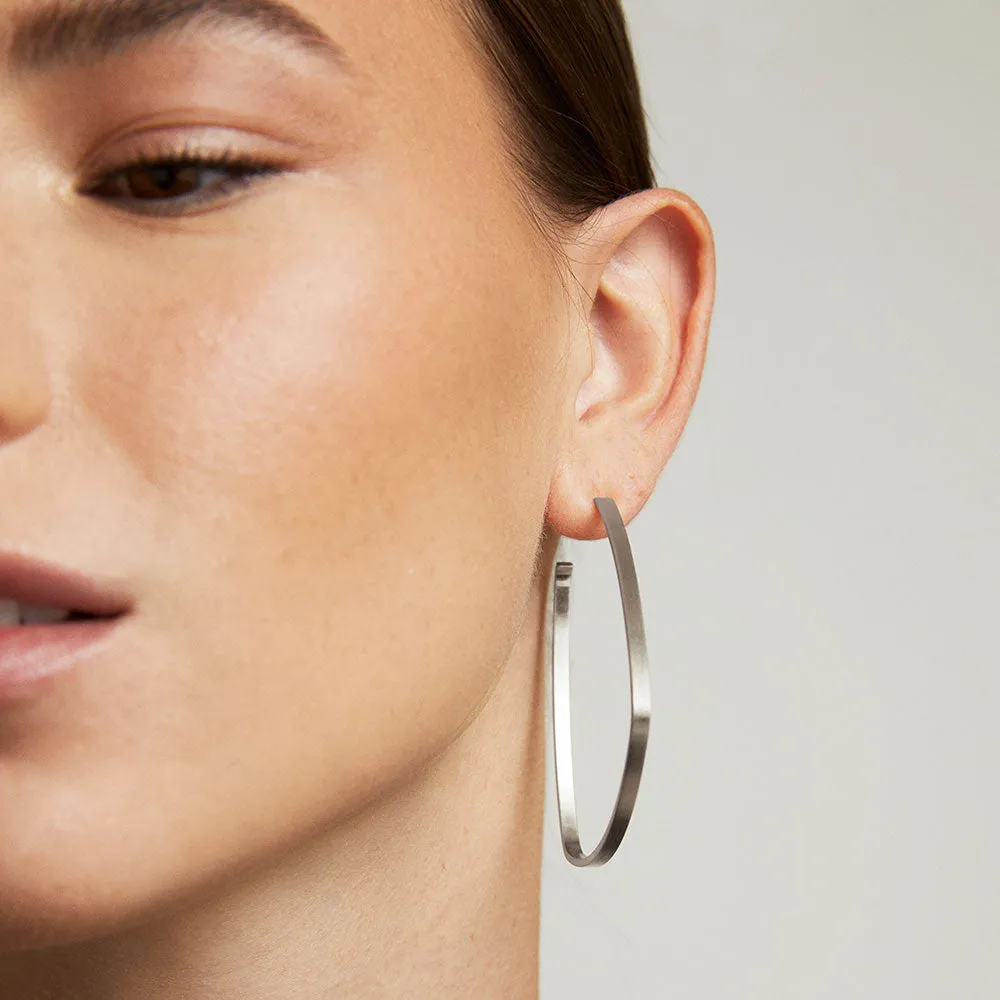 Large Square Hoops