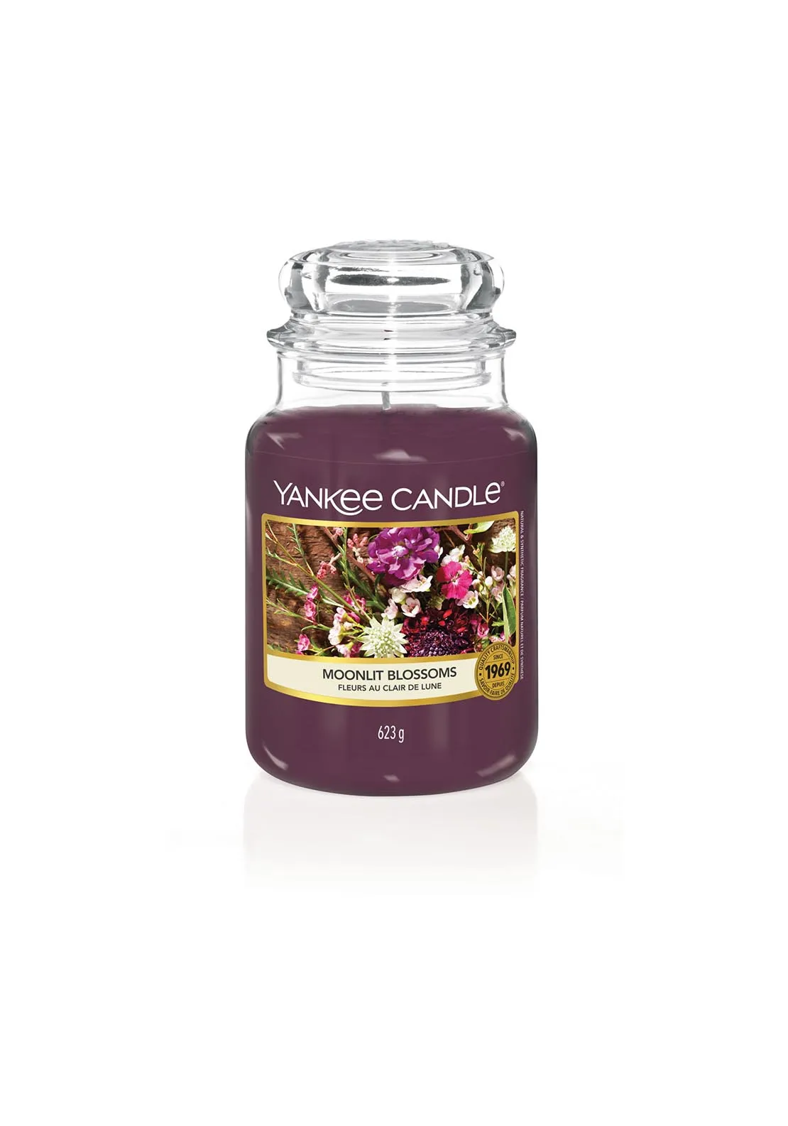 Large Yankee Candle Jar-Moonlit Blossoms