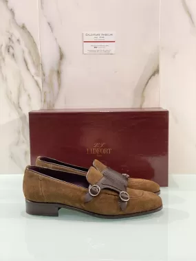 Lidfort Mocassino Doppia Fibbia Uomo 107/M In Desert Bison Luxury Lidf